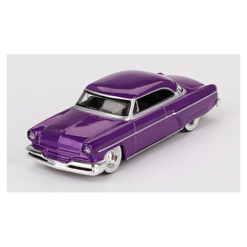 Lincoln Capri 1954 Hotrod Purple 1:64, Mini GT