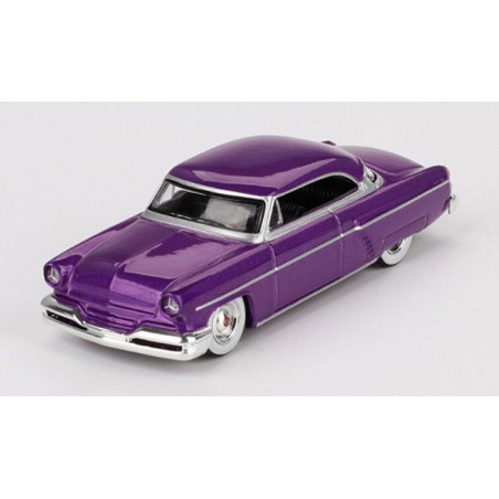 Lincoln Capri 1954 Hotrod Purple 1:64, Mini GT