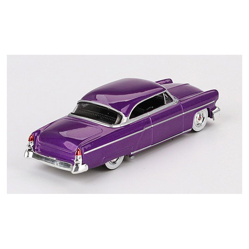 Lincoln Capri 1954 Hotrod Purple 1:64, Mini GT