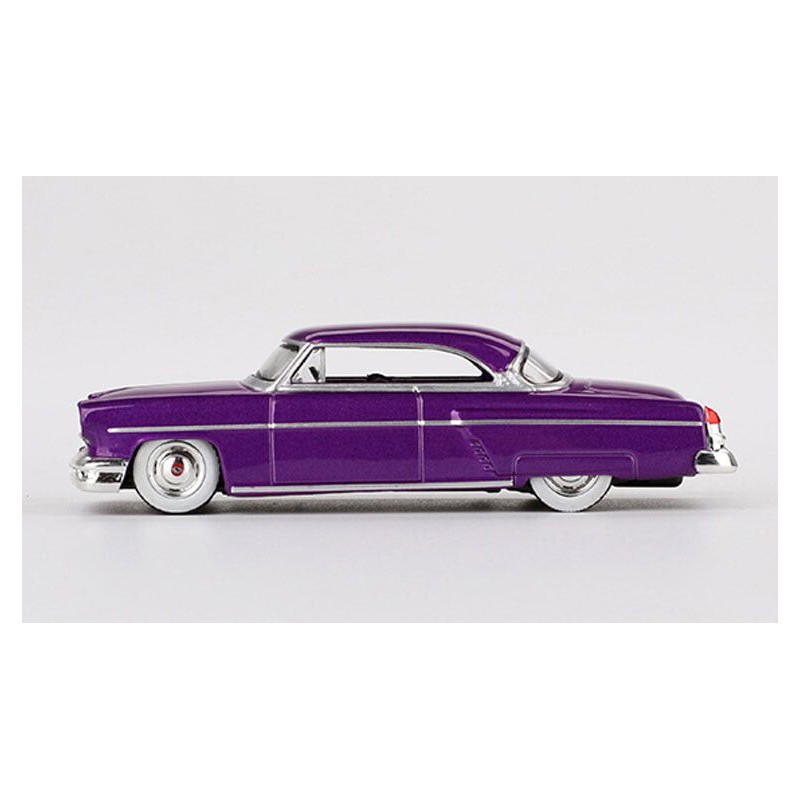Lincoln Capri 1954 Hotrod Purple 1:64, Mini GT