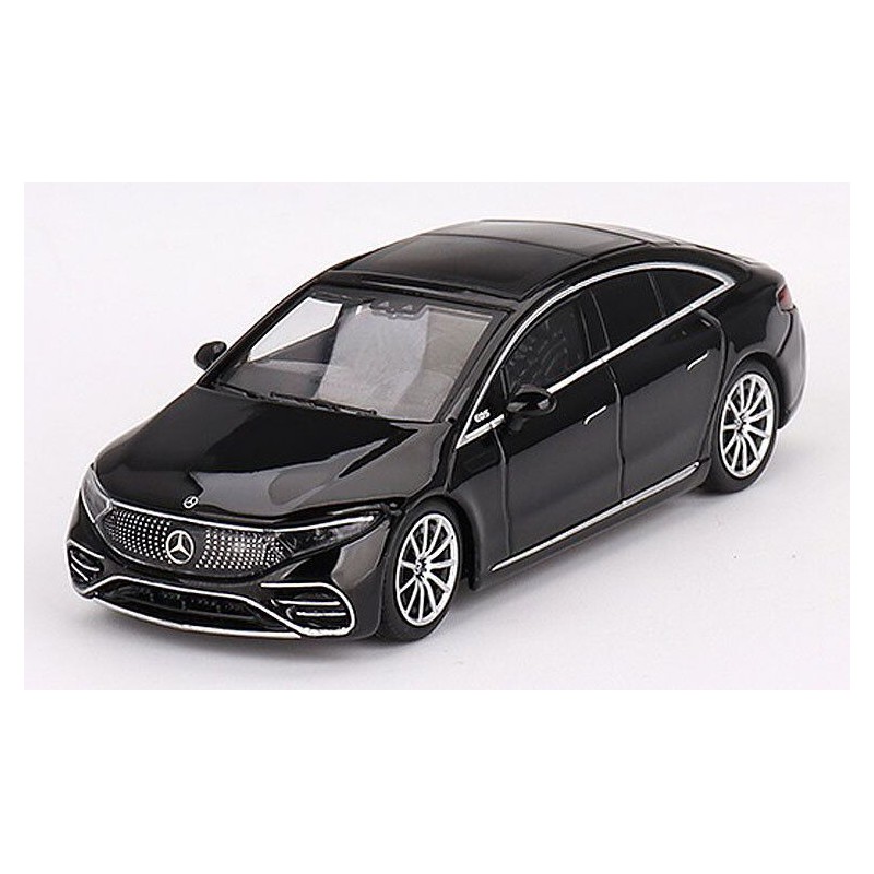 Mercedes Benz EQS 580 4 M Black 1:64, Mini GT