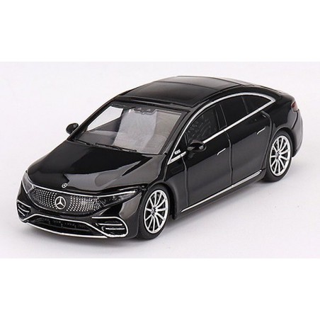 Mercedes Benz EQS 580 4 M Black 1:64, Mini GT