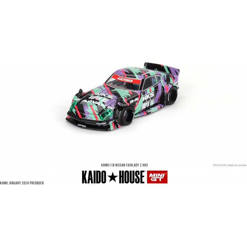 Nissan Fairlady Z HKS VI 1:64, Mini GT