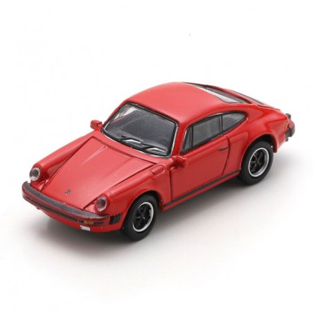 Porsche 911 Carrera 3.2 Coup Rood 1:87, Schuco