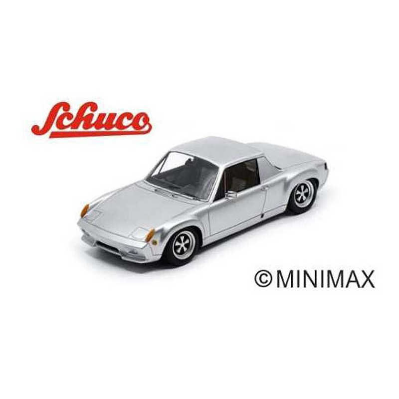 Porsche 916 1972 Silver - 1:43 - Schuco