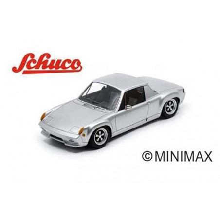 Porsche 916 1972 Silver - 1:43 - Schuco