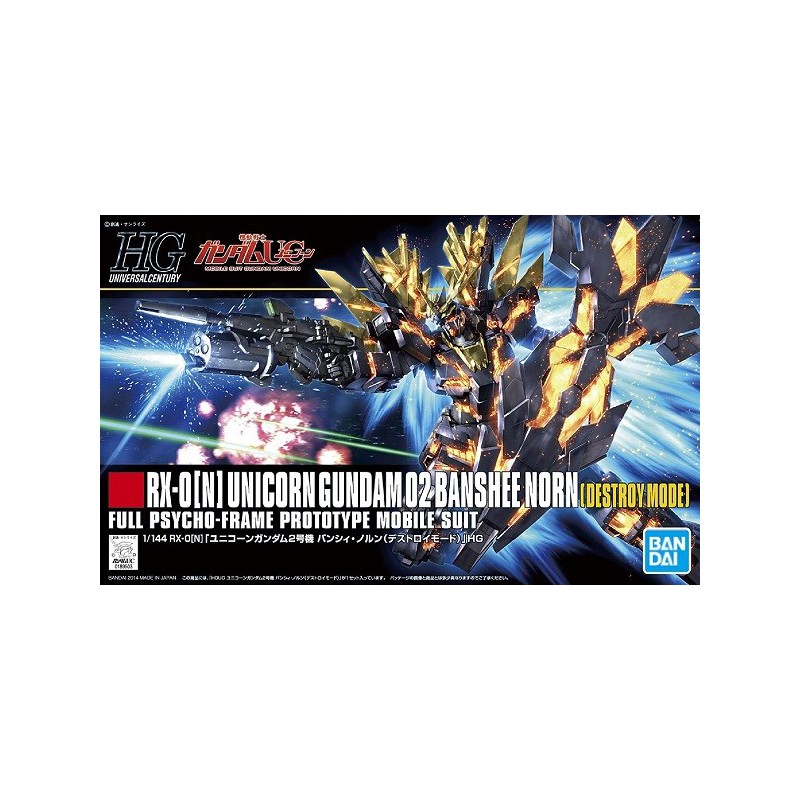 Gundam HG: Unicorn 02 Banshee, Bandai