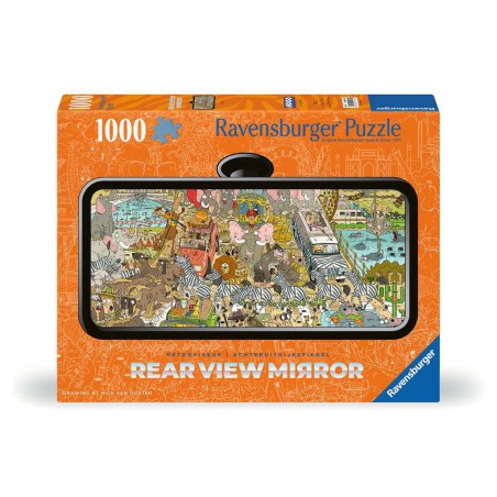 Rearview mirror - Safari N, 1000 stukjes Ravensburger