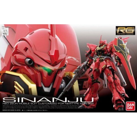 Gundam RG, Sinanju MSN-06S, Bandai