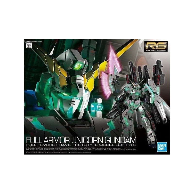 Gundam RG, Full Armor Unicorn, Bandai