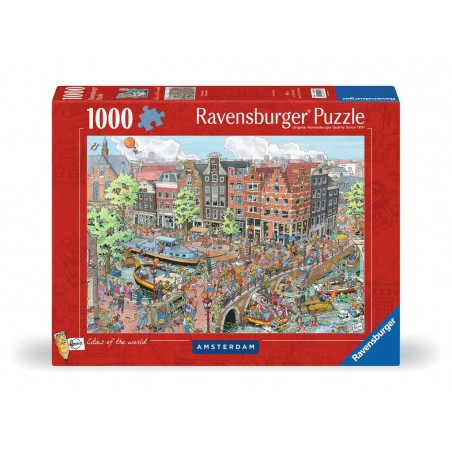 Fleroux: Amsterdam 1000 stukjes Ravensburger