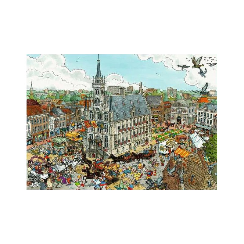 Ravensburger puzzel 1000stukjes Fleroux  Gouda