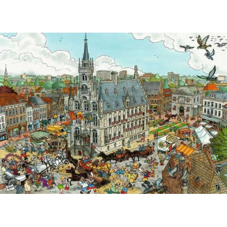 Ravensburger puzzel 1000stukjes Fleroux  Gouda