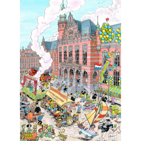 1000stukjes Ravensburger Fleroux: Groningen