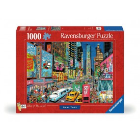 Ravensburger puzzel 1000st   Fleroux New York cities of the world