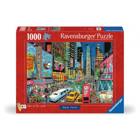 Ravensburger puzzel 1000st   Fleroux New York cities of the world