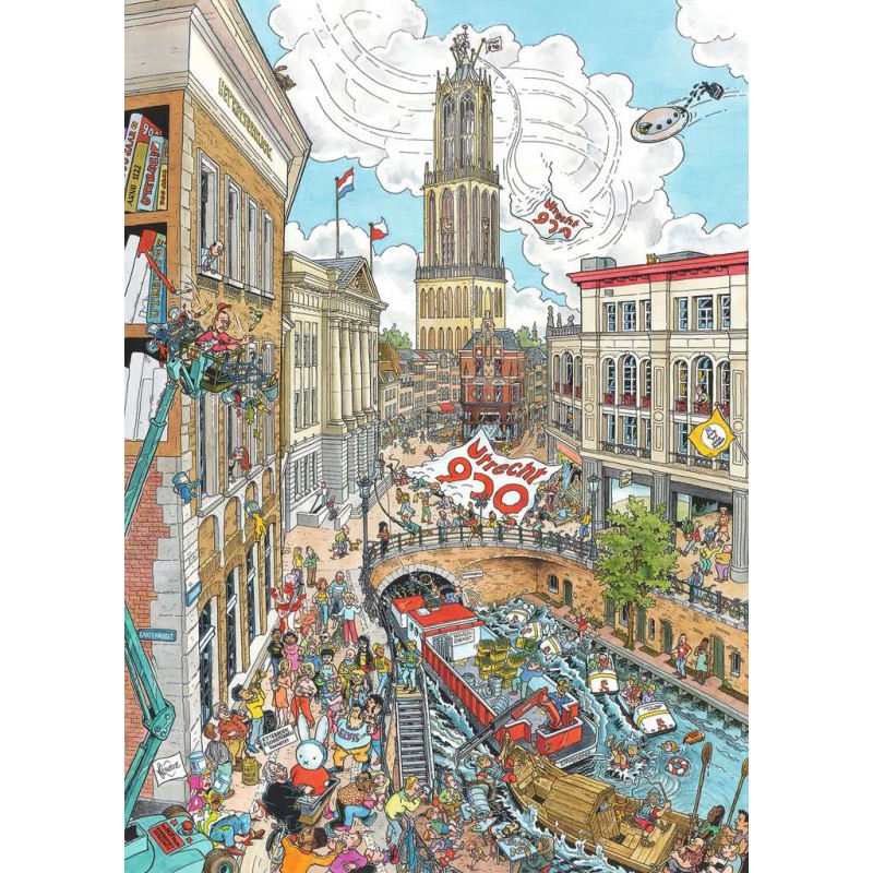 Ravensburger puzzel 1000st   Fleroux  Utrecht