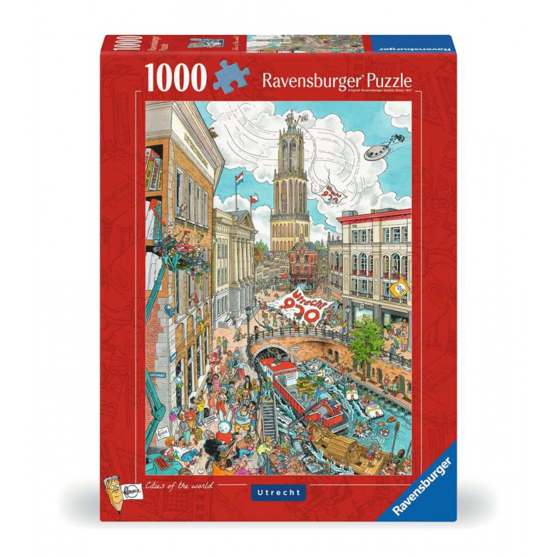Fleroux: Utrecht 1000 stukjes Ravensburger