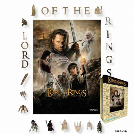 The lord of the rings - The return of the king, Crafthub houten puzzel,