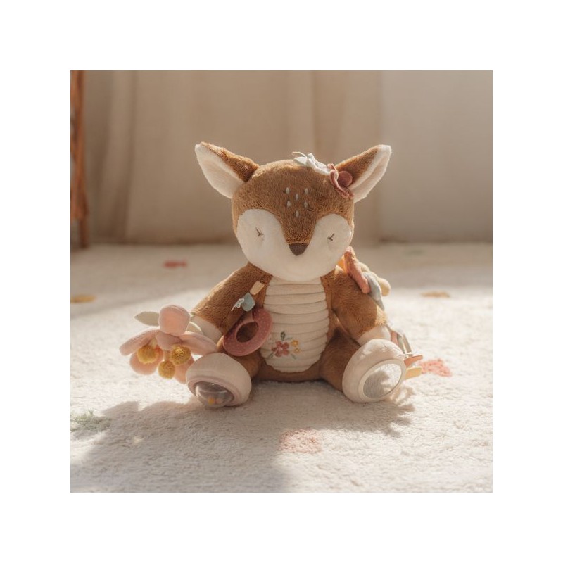 Activiteitenknuffel hert, Fairy Garden GRS - Little Dutch