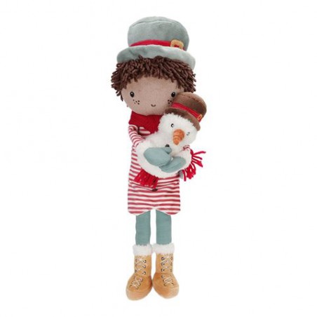 Knuffelpop kerst Jake 35cm - Little Dutch