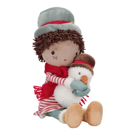 Knuffelpop kerst Jake 35cm - Little Dutch