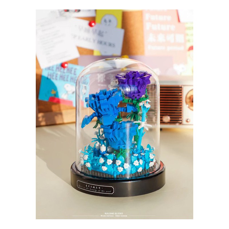 Blue enchantress in stolp, Balody