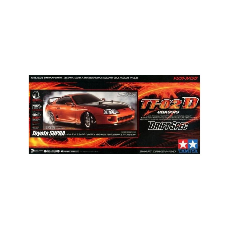 Toyota Supra (TT-02 D), Tamiya, Modelbouw RC