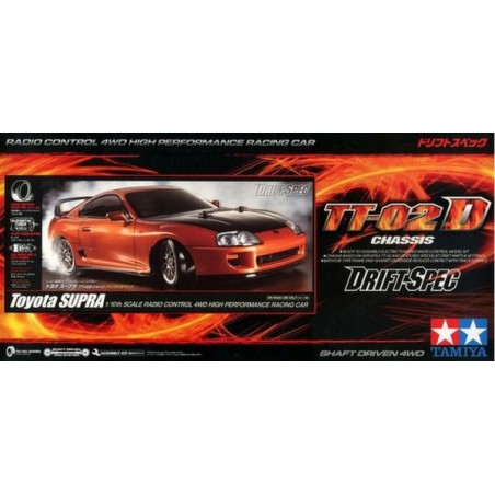 Toyota Supra (TT-02 D), Tamiya, Modelbouw RC