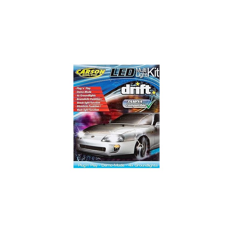 LED Multi Light KIT Drift, Carson, Modelbouw RC