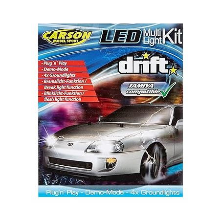 LED Multi Light KIT Drift, Carson, Modelbouw RC