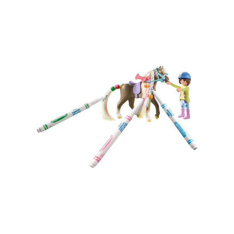 Playmobil - Horses of waterfall, paardenset met stiften 71640