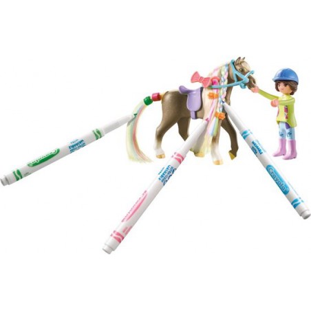 Playmobil - Horses of waterfall, paardenset met stiften 71640