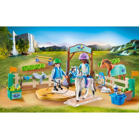 Playmobil - Horses of waterfall, moderne paardrijschool 71637