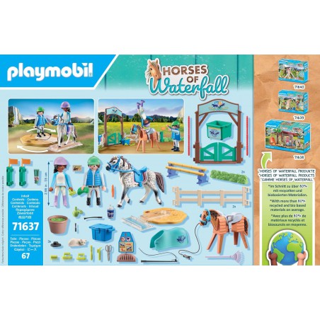 Playmobil - Horses of waterfall, moderne paardrijschool 71637