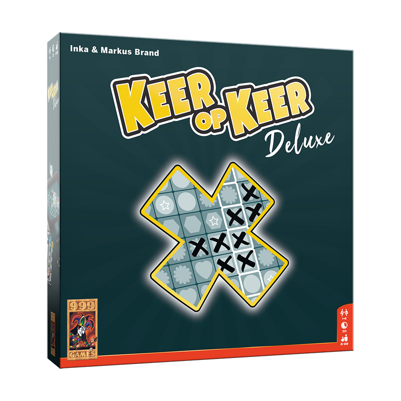 Keer op Keer Deluxe Dobbelspel   999-games
