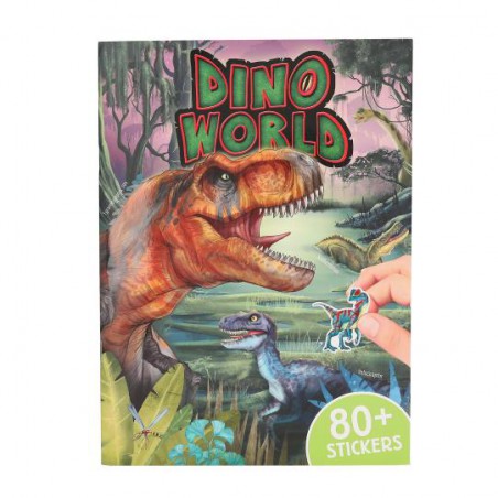 Dino World stickerboek met puffy stickers 13207