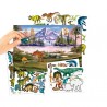 Dino World stickerboek met puffy stickers 13207