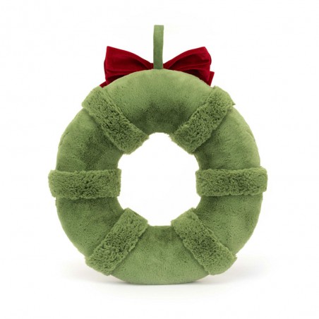 Amuseables decorated christmas wreath, Jellycat