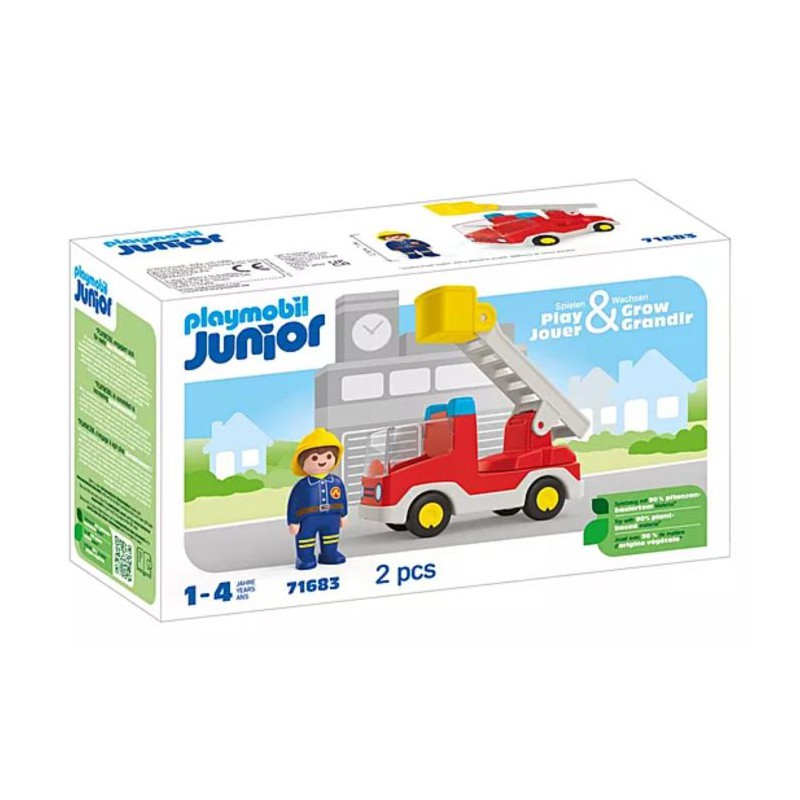 Playmobil Junior - 71683 Brandweerwagen met ladder