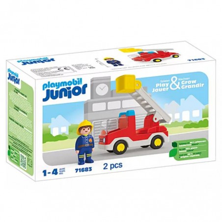 Playmobil Junior - 71683 Brandweerwagen met ladder