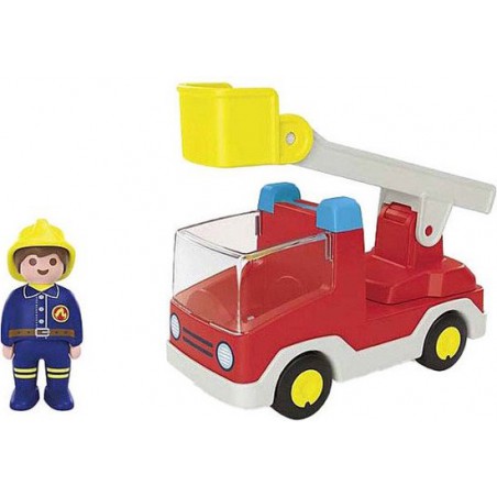 Playmobil Junior - 71683 Brandweerwagen met ladder