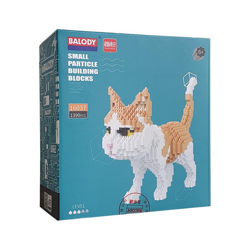 Rode kat miniblocks, Balody