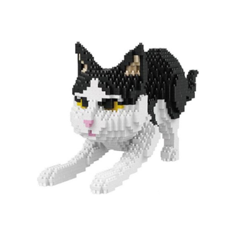 Zwart witte kat miniblocks, Balody