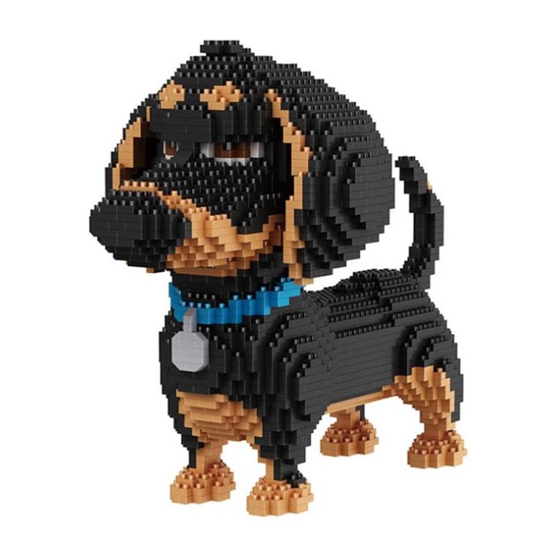 Teckel groot miniblocks, Balody