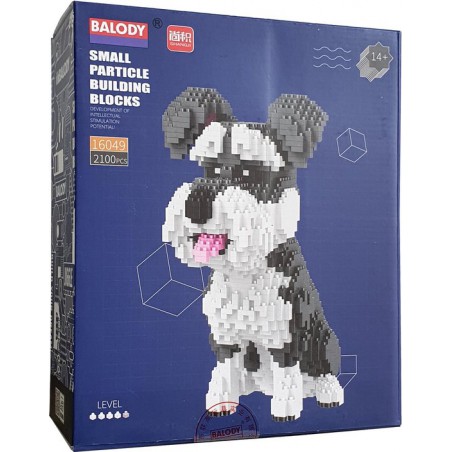 Schnauzer groot miniblocks, Balody