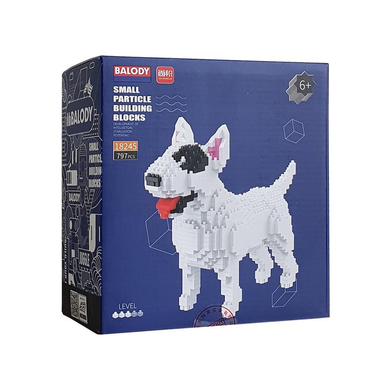 Bull Terriër miniblocks, Balody