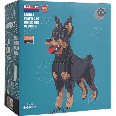 Doberman miniblocks, Balody