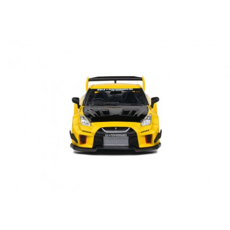 Nissan GTR35 Liberty Walk Silhouette '19, (Geel) - 1:43 - Solido