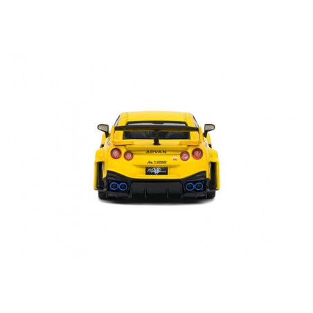 Nissan GTR35 Liberty Walk Silhouette '19, (Geel) - 1:43 - Solido